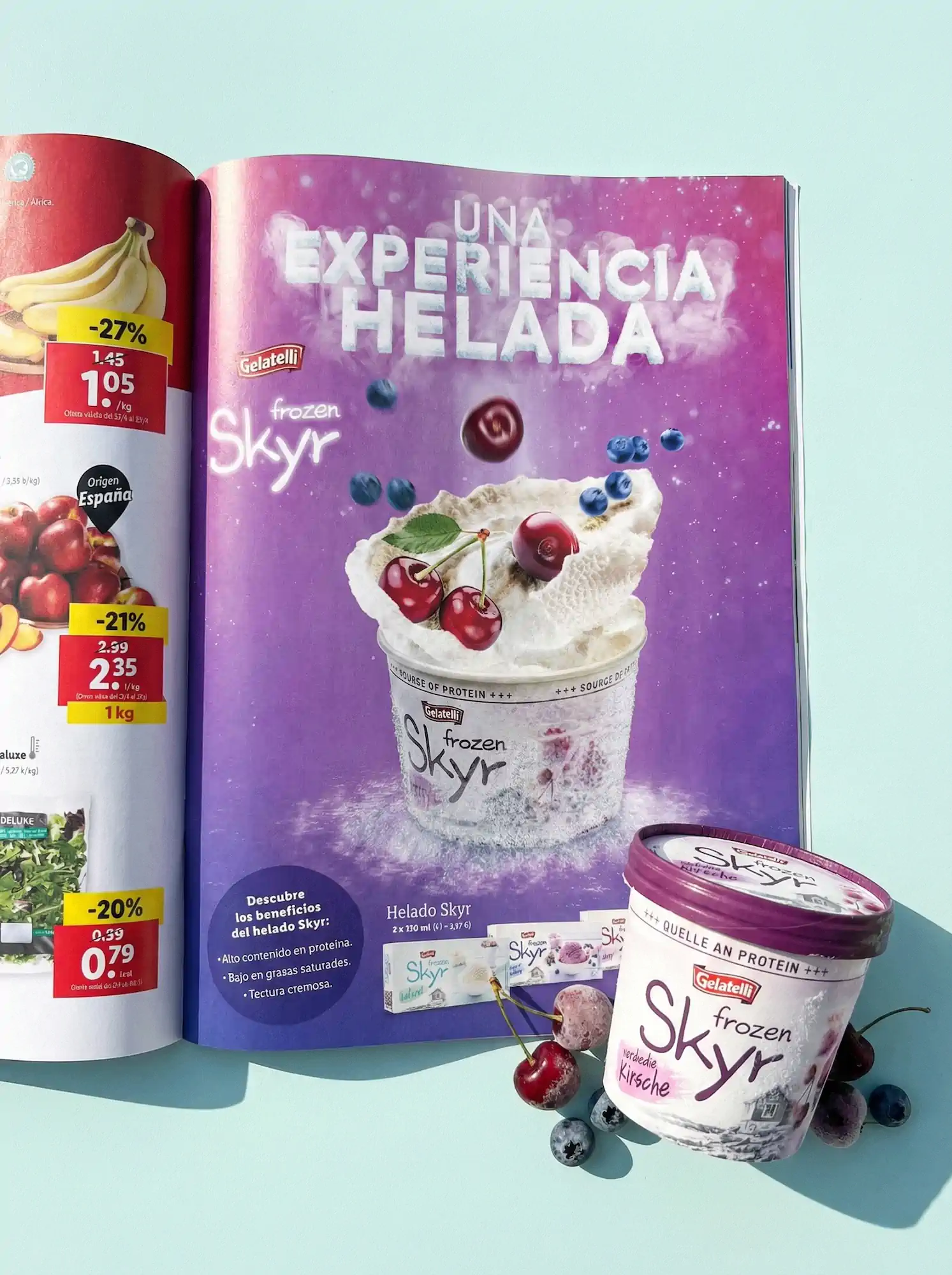 Skyr · Experiencia helada