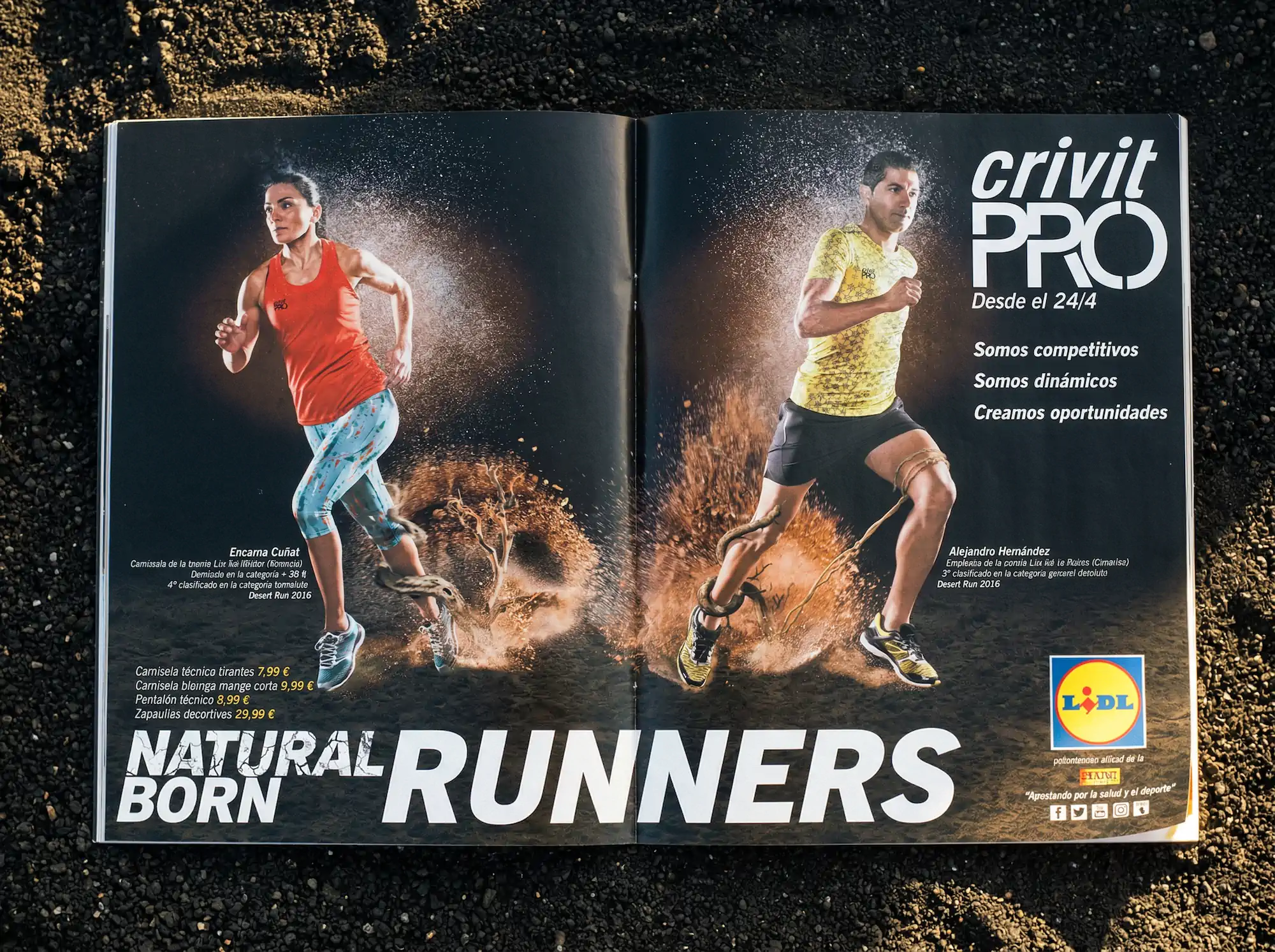 Crivit · Natural born runners