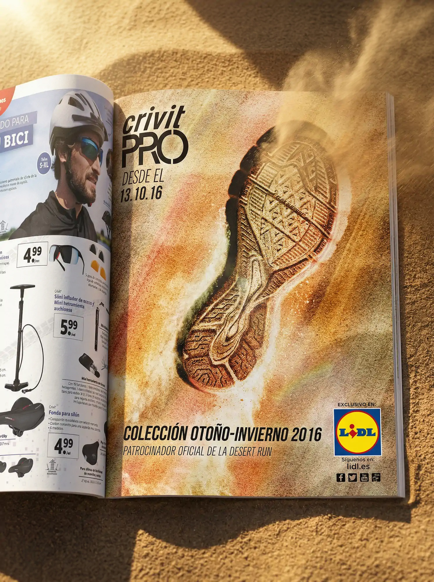 Crivit · Natural born runners — detalle